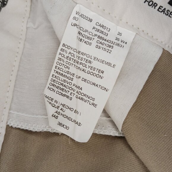 Dickies Mens 38 Work Pants Khaki 874 Original Fit Flex Movement Mens 38 READ - Picture 3 of 14